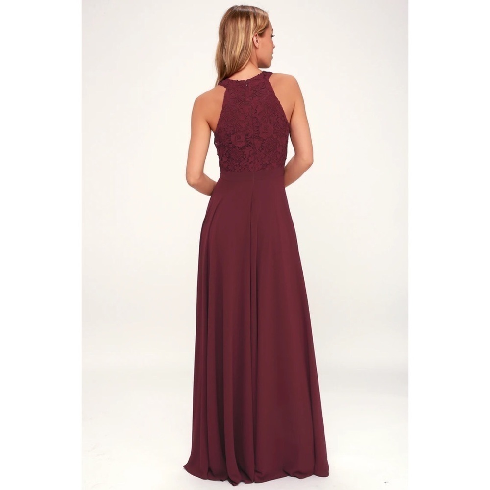 Lulus “Your Darling” Formal Floral Lace Maxi Dress - Picture 4 of 15